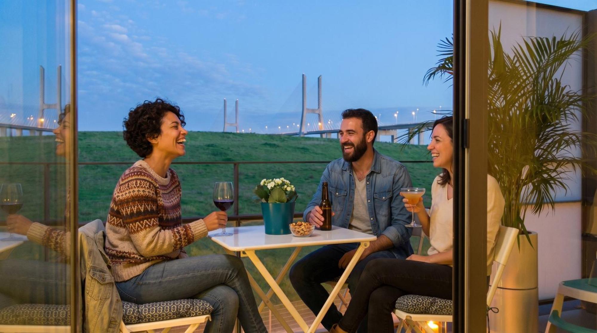 Superior Two-Bedroom Apartment Balcony