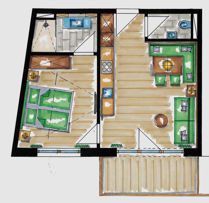 Superior Appartement met 1 Slaapkamer en Balkon
