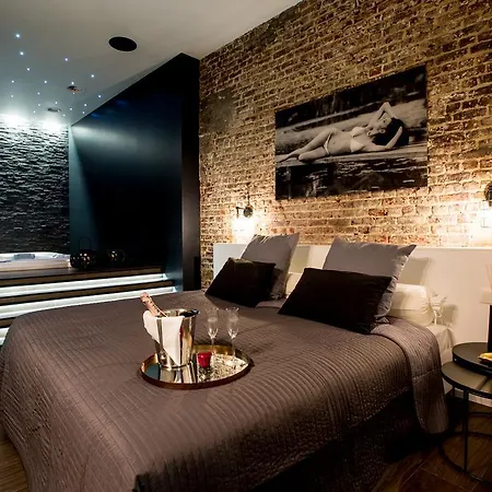 Chambre Avec Jacuzzi Sauna Privatif-3