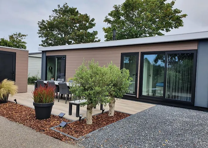 Welcome in - Beachhouse Renesse 2645 aan de duinen - Camping Julianahoeve