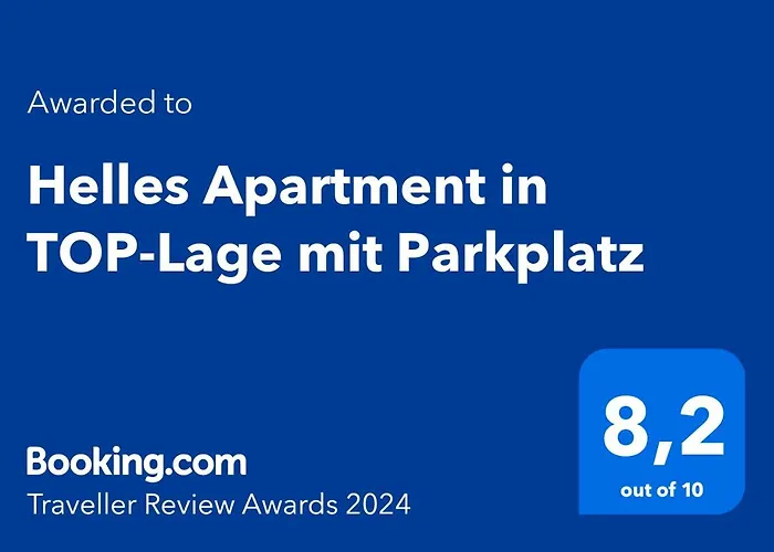 Helles Apartment In Top-Lage Mit Parkplatz