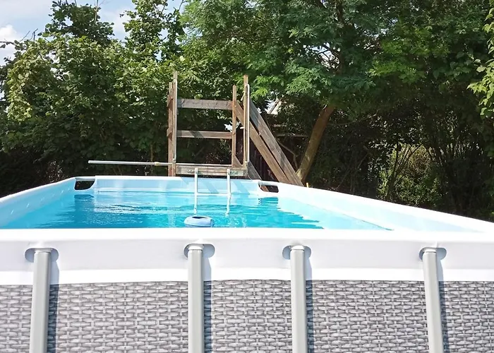 Chambre Calme Piscine Abri Velo Moto Parking Fibre