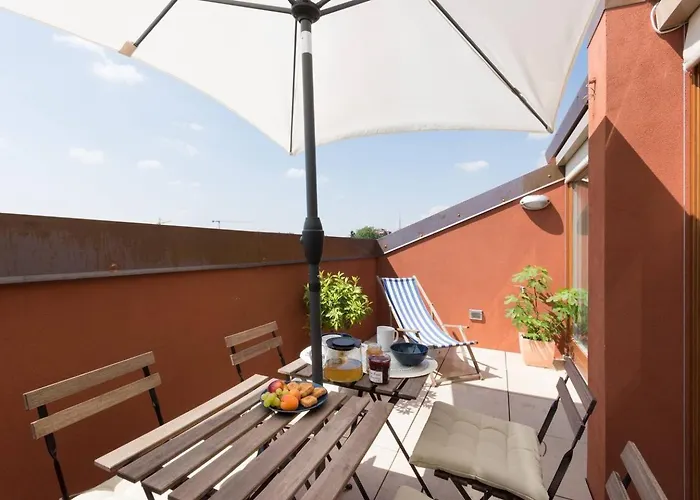 Attico In Un'Oasi Di Verde Sui Navigli - Navigliapartments