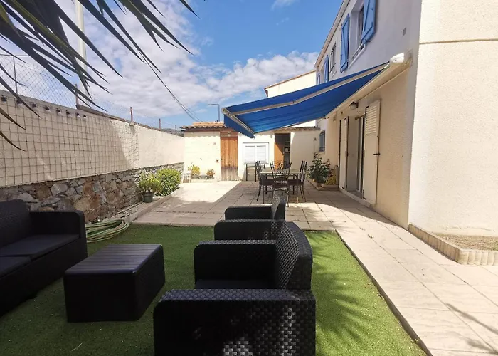 Villa Sunny - Bord De Mer - Tout A Pied- Grande Terrasse - Clim - Wifi - Ideal Familles & Amis